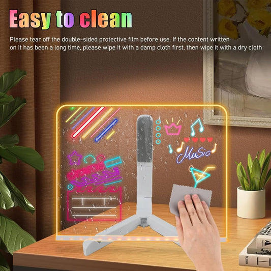 GlowNote™ LED Acrylic Message Board