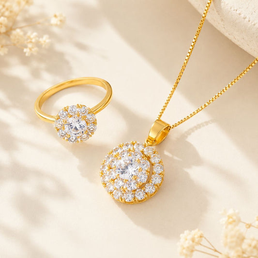 EternaShine™ Rotating Crystal Pendant