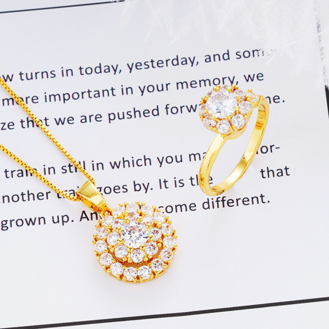 EternaShine™ Rotating Crystal Pendant