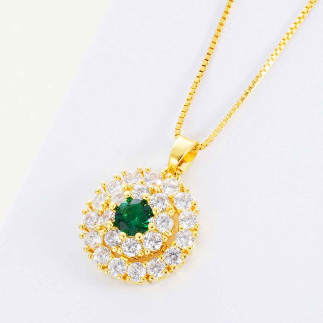 EternaShine™ Rotating Crystal Pendant