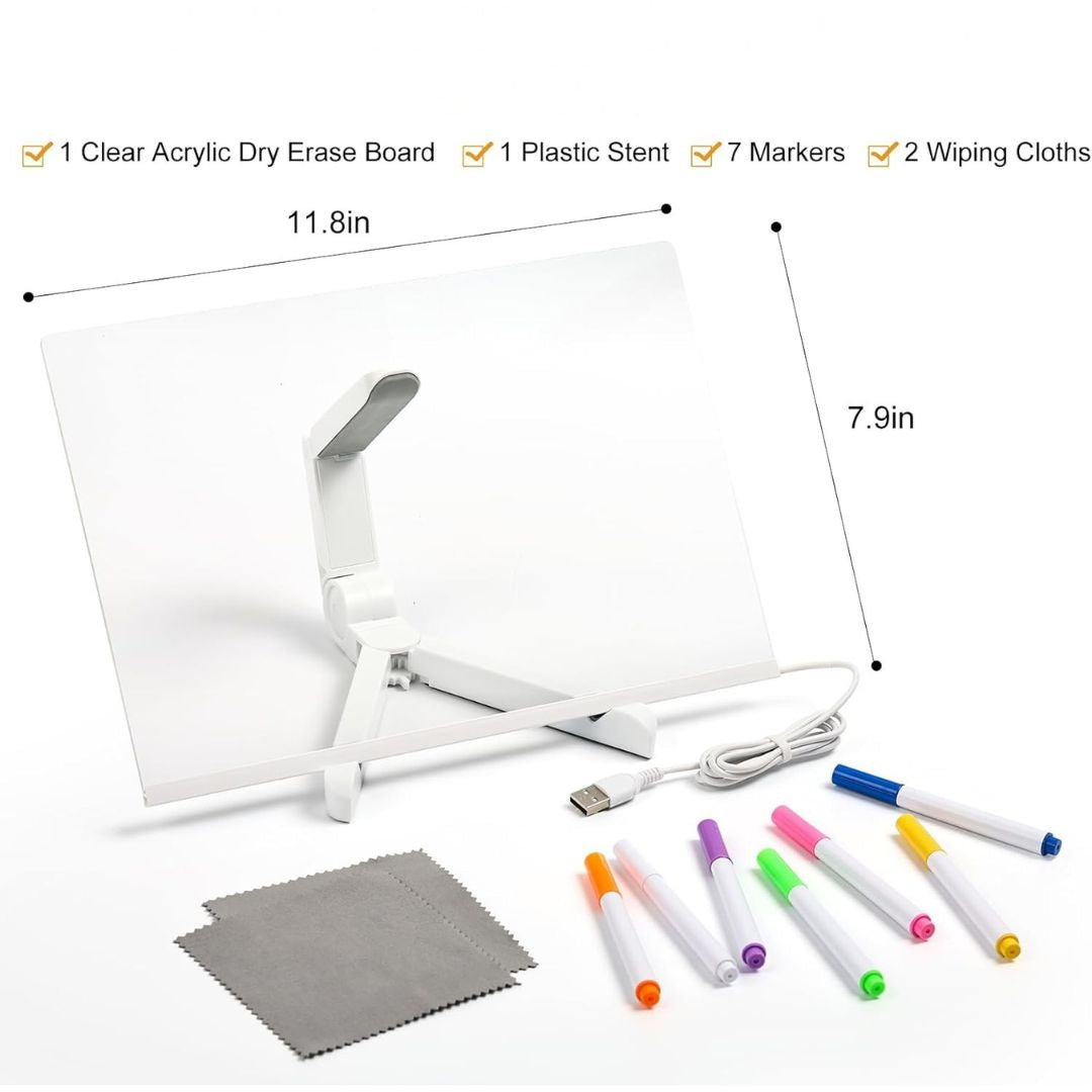 GlowNote™ LED Acrylic Message Board